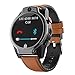 JHDDPH3 Smartwatch Dual Fotocamera for Uomo Smart Watch 4G 5ATM. Chip Android 10 P22 Impermeabile 4G 64GB 4G SIM 1100 mAh Face ID. Orologio Fitness
