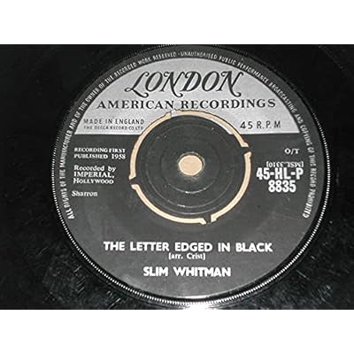The Letter Edged In Black-7" 45