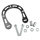 自転車　Vブレーキ用カンチレバーブレーキブースター ねじ付き　ブラック