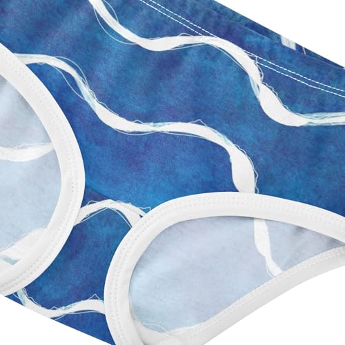 Sport Panties Stretchy Triangle Panties Organic Underpants for Toddler in Sizes 2T,3T, 4T, 5T, 6Y and 8Y4