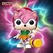 Funko Pop! Games: Sonic The Hedgehog - Amy - 1/6 Odds for Rare Chase Variant - Collectable Vinyl Figure - Gift Idea - Official Merchandise - Toys for Kids & Adults - Video Games Fans