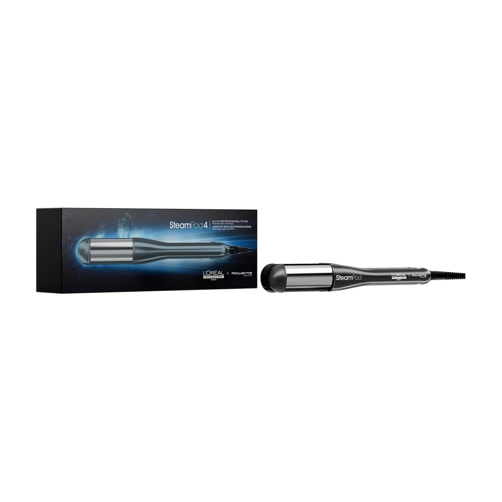 L'Oréal Professionnel SteamPod 4 Meteora Edizione Limitata, Piastra per Capelli Professionale Tutto in Uno, Con Tecnologia a Vapore, Per Look dal Liscio al Riccio, Per Tutti i Tipi di Capelli