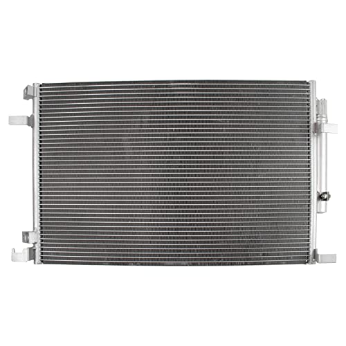 Image of TRQ Air Conditioning A /C Condenser Receiver Drier Compatible with 2015-2022 Ford Mustang