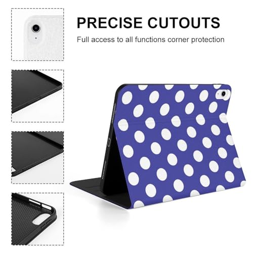 Coque fine iPad 10e génération violet clair avec support pliable - 4