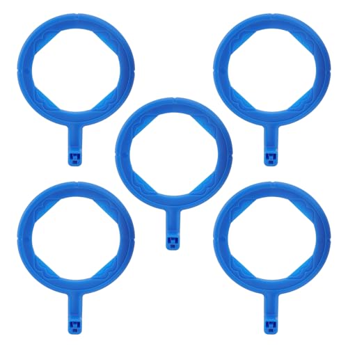 PER4MANCE Dental X-Ray Aiming Rings for Anterior Imaging, Pack of 5, Blue, Fully Autoclavable