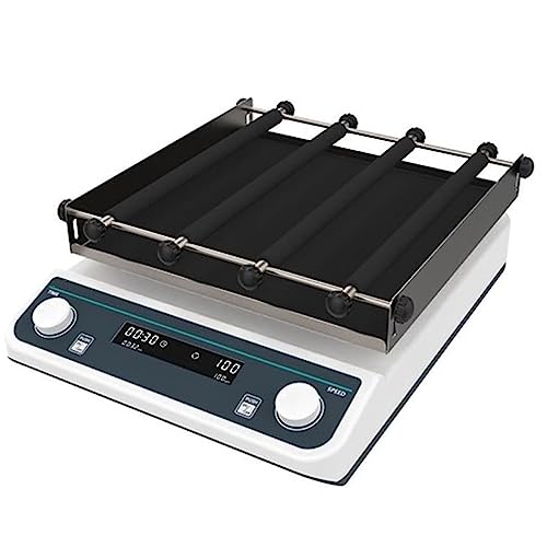 Table vibrante orbitale numérique de laboratoire, vitesse réglable de 40 à 200 tr/min, rotateur de laboratoire avec minuterie (1 min-23 h59 min) et mode continu, OS-20Pro