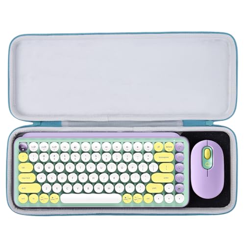 Étui rigide Logitech Pop Keys pour transporter sans abîmer votre clavier
