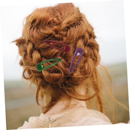 Pinces à cheveux délicates en métal pour filles : l'élégance des détails colorés