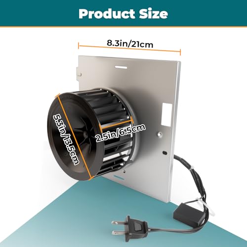 S97017065 Bathroom Exhaust Fan Assembly S-97017065 for 676-A 676-B 676-C 676F-A 676F-B 676F-C N676-C 88-K Series Bathroom Fan Motor Blower Assembly Kit 97017065 by Generic - Used condition - Image 7