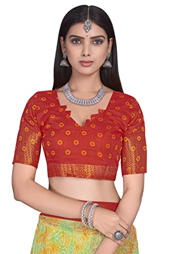Image of Glory Sarees Women's Cotto Silk Saree With Blouse Piece (Fashion104 Parent)