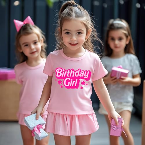 Image of Birthday Shirt Girl Doll Themed Birthday Party Outfit Clothes Toddler Birthday Girl Shirt 6