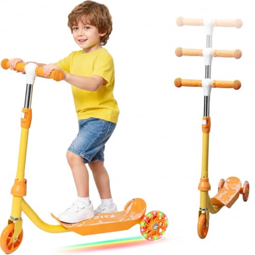 DEROFIT Kick Scooter for Ages 3-7