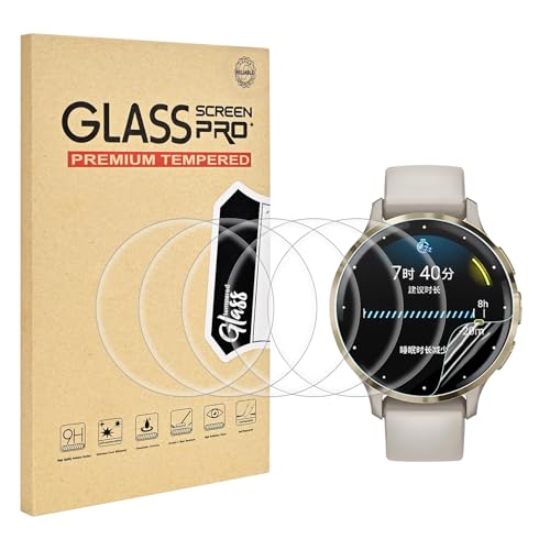 EasEasy 6PCS Compatible for Garmin Venu 3S 41mm Smartwatch Screen Protector ClearHD Anti-scratch Soft TPU [Not Glass] with Ultra-thin Protector For Venu 3S Protective Film 41mm