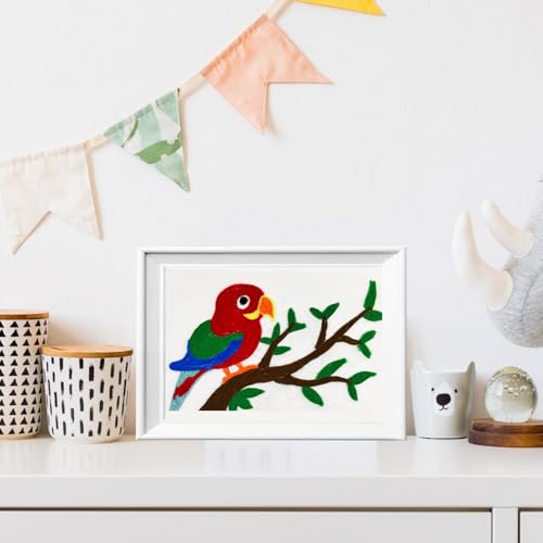 Kit de pintura infantil, artesanato de pintura infantil,Arte artesanal de pintura adesiva de fio par