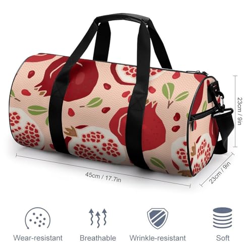 Sac de voyage pour camping compact de format 45x23x23cm avec bandoulière