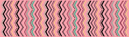 Doge Milano Küchenläufer, 100% Made in Italy, Schmutzabweisender Teppich mit Digitaldruck,...