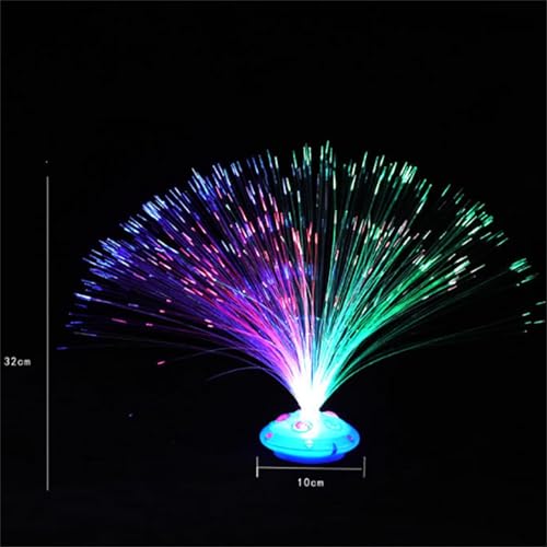 Fibre Optic Colour Changing Lamp,Holiday Party Home Decoration LED Colorful Fiber Optic Lantern Decoration Lamp for Living Room, Bathroom, Bar, Party, 4pcs. by TUEQE - Image 4