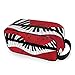 Produktbild Tragbare Werkzeuge Kosmetik Zug Fall Kulturbeutel Musik Abstraktes Klavier Mit Partituren Beauty Travel Storage Makeup Bag