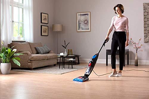 Vileda JetClean Aspirateur Laveur 3-en-1, Aspire, Nettoie et Sèche les Sols, Rouleau en Microfibre, Double Filtre, Deux Réservoirs d'Eau, 7 m Câble - Image 7