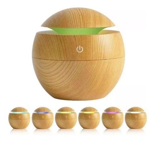 Umidificador Ultrassônico Usb Tipo Madeira Difusor aromas imita madeira Umidificador Aromatizador Di