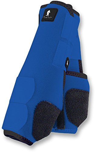 Classic Equine Legacy SMB Boots FRT Large Blue