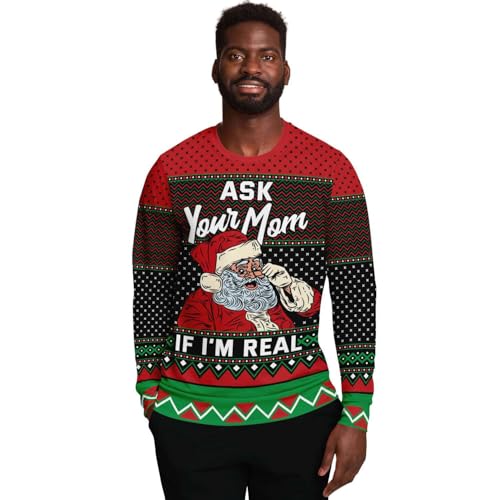 Ask Your Mom If I'm Real Sweatshirt, alternative view 1