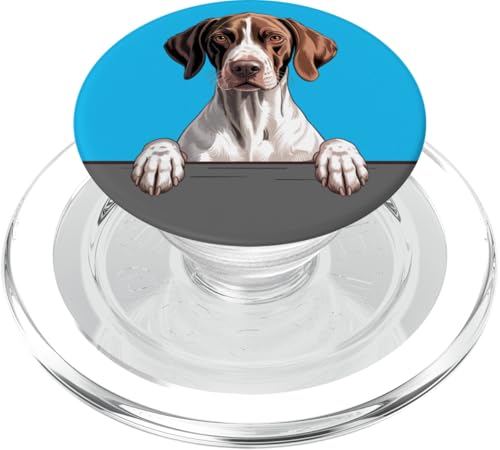 PopSockets MagSafe de Pointer Inglés para llevar a tu perrito siempre en tu móvil