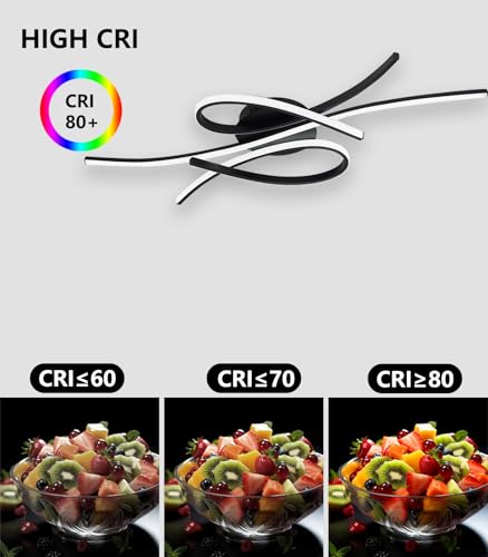 Plafonnier LED moderne pour éclairer chaleureusement votre chambre à coucher