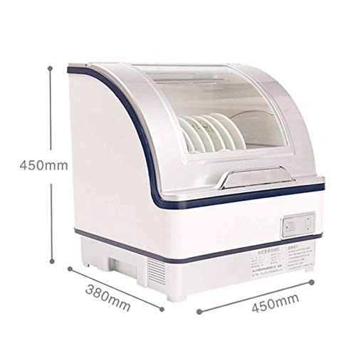 Aanrecht Vaatwasser Vrijstaand Met 6 Couverts - Tafelblad Uv-Desinfectie Vaatwasser, Touch The Button 360 Graden En… - Image 3