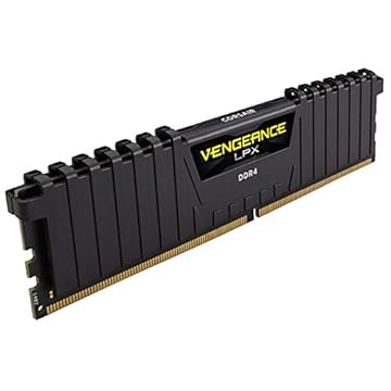 Corsair Memória de desktop Vengeance LPX 16GB (1 x 16GB) DDR4 3000 (PC4-24000) C16 - preto
