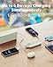 Portable Charger with Built in Cables, Portable Charger with Cords Wires Slim 10000mAh Travel Battery Pack 6 Outputs 3 Inputs 3A Fast Charging Power Bank for Samsung Google Pixel LG Moto iPhone iPad