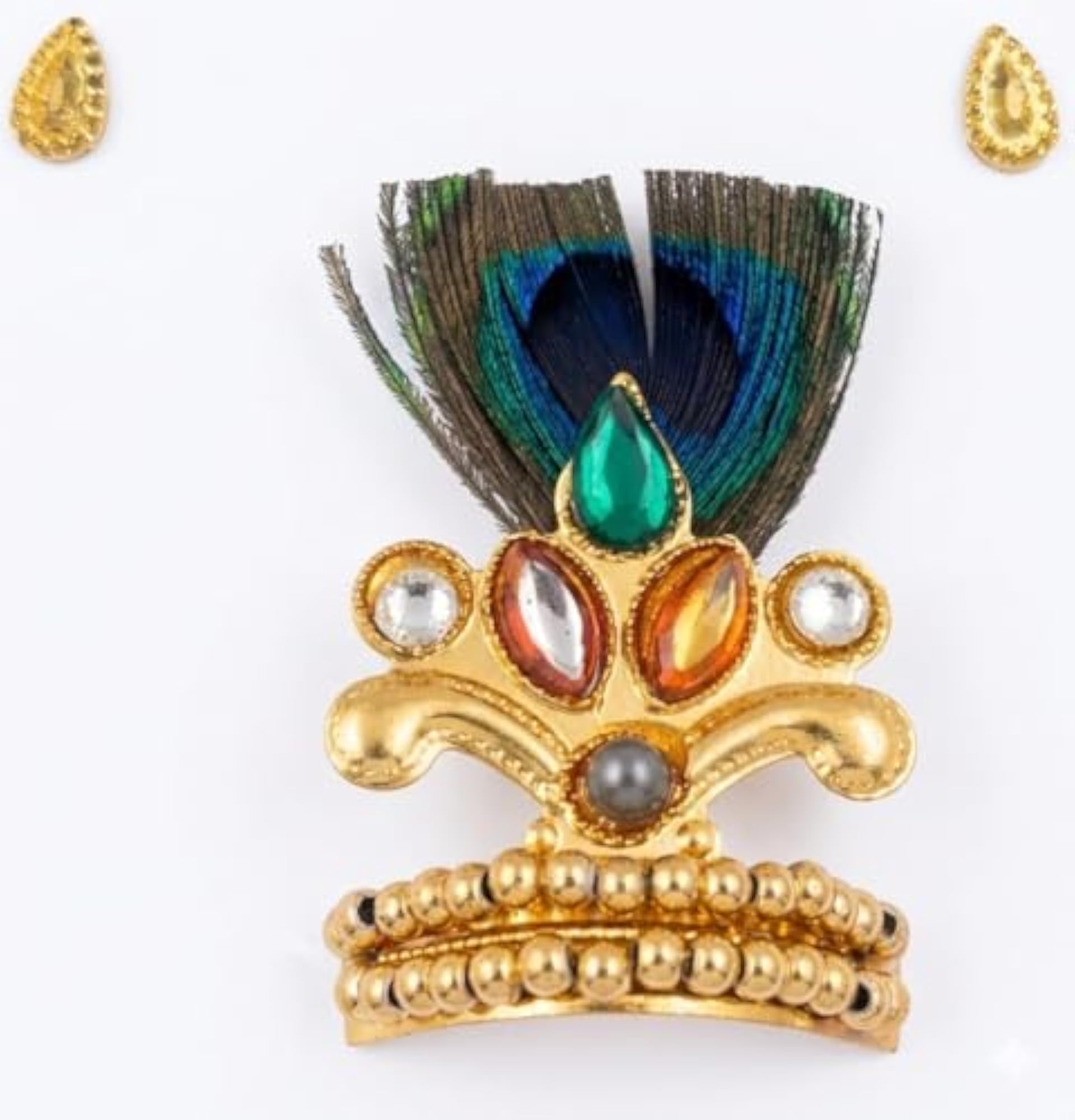 Handmade Krishna Jewellery Set for Laddu Gopal Thakur