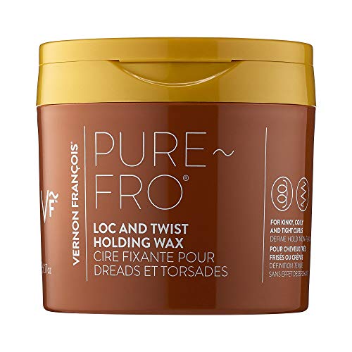 Vernon Francois Pure~Fro Loc and Twist Holding Wax, 6.17 oz / 175 g