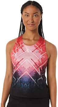 アシックス　SPEEDシングレット　サイズ　S　ランニングウエア　女性用 METASPEEDシングレット | フラッシュレッド | レディース T