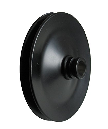 Borgeson 801105 Power Steering Pump Pulley, 5-1/2" Diameter, Painted Black #TOP7