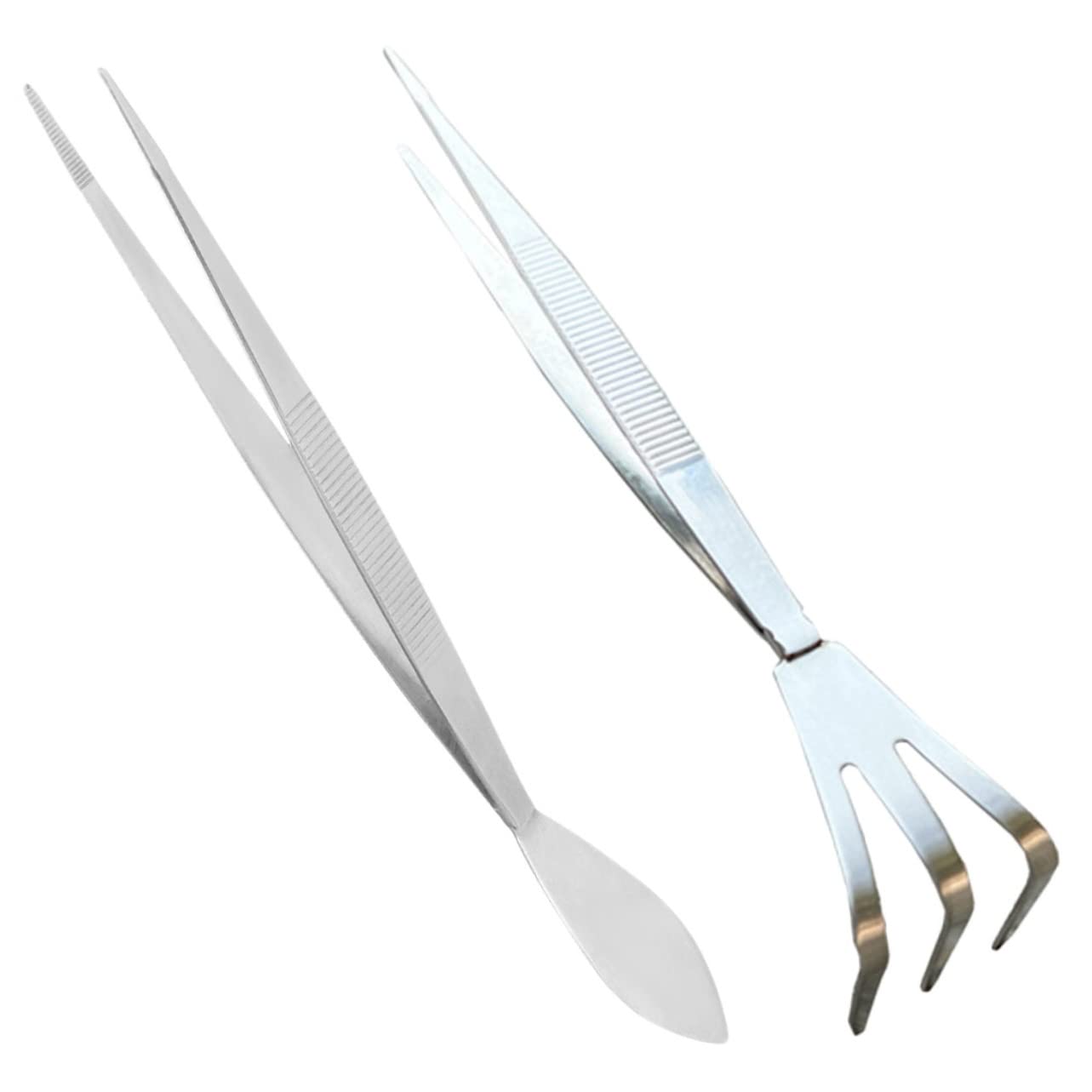 HANABASS 3 Ensembles Pince À Épiler Râteau Multifonction Pour Jardinage Pratique Pour Culture De Bonsai Plantes 2 Pièces * 3