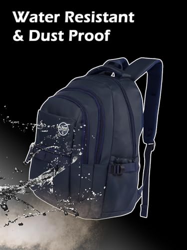 Image of Lavie Sport Eclipse Laptop Backpack | 36 Liters | Fits Upto 16 Inch | Laptop Compatiable | Rain Cover | Gift for Biys & Girls