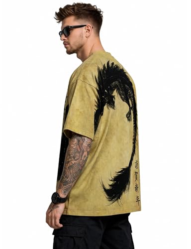 Image of STAND OUT All Over Printed Psychelic Trippy Animal T-Shirts