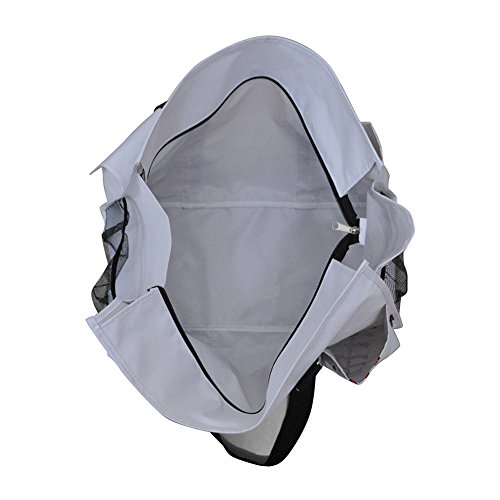 Baseball White Print NGIL Zippered Caddy Organizer Tote Bag4