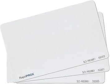 RapidPROX ISOXT 125kHz Proximity Cards HID 1386-Style, 26-Bit H10301, Facility Code 25 25 Pack
