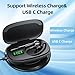 Earbuds Bluetooth Headset Wireless Earpiece with Noise Canceling Microphone 160H Standby Time Hands Free Headphones Single Ear Earphones for IOS Android Samsung Cell Phones Business Home Office Gaming