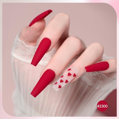 Image of GAOY Pink Red White Gel Nail Polish Set, 6 Colors Beige Nude Soak Off UV Light Cure Gel Polish Kit for Salon and Nail Art DIY at Home