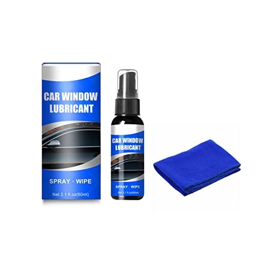 Aiend Car Window Lubricant - Long-Lasting Non-Drip Grease Track Anti-Rust Grease Car Window Noise Reduction Lubricant Provides Protection Against Corrosion and Seizing, 60ml