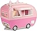 Produktbild Na! Na! Na! SurpriseKitty-Cat Camper - Pinkes Wohnmobil mit Katzenohren und -schwanz - 7 Spielbereiche, einschließlich voll ausgestatteter Küche, Hängematte und Zubehör, Puppenauto und Mehr