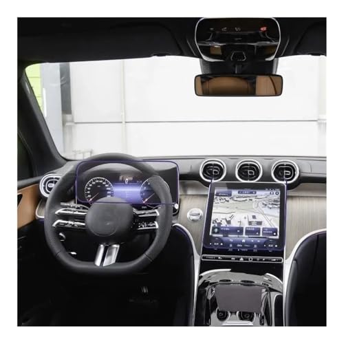 Verre trempé Mercedes GLC 2023 protection écran premium navigation 11.9 et 12.3