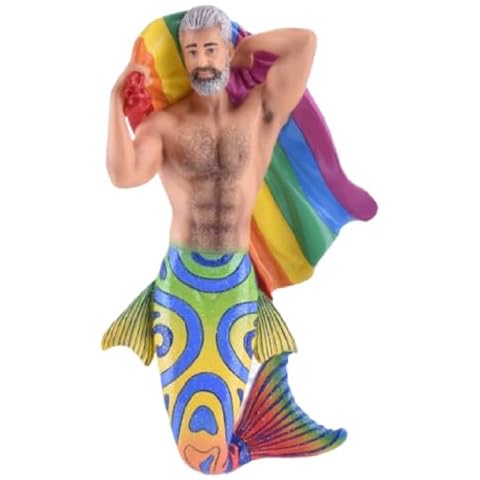 December Diamonds 55-55441 Merman Ornament, Father Pride Cover