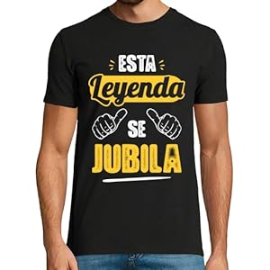 latostadora Camiseta Jubilado Hombre – Regalo Jubilacion Hombre – Camisetas Hombre Originales Divertidas Manga Corta – Regalos Jubilacion