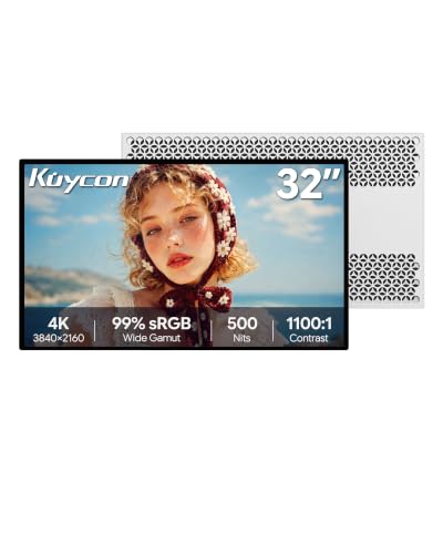 Image of P32D 32'' UHD 4K Glossy Monitor (Honeycomb - Without Stand)