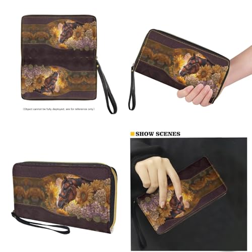 Conjunto Bolso y Billetera de Cuero PU para Mujer miniatura 2
