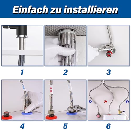 Dolinvo Rubinetto da Cucina a Bassa Pressione